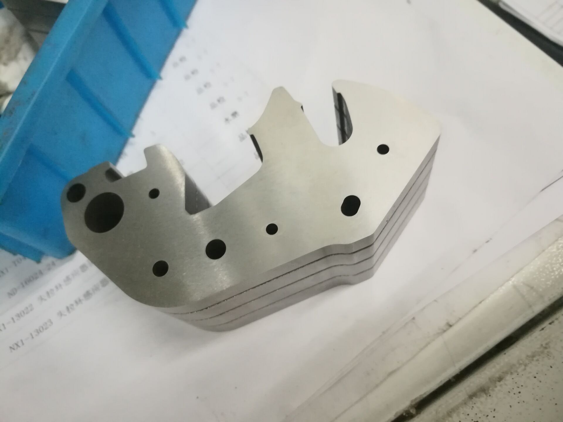 Components for fine blanking tools